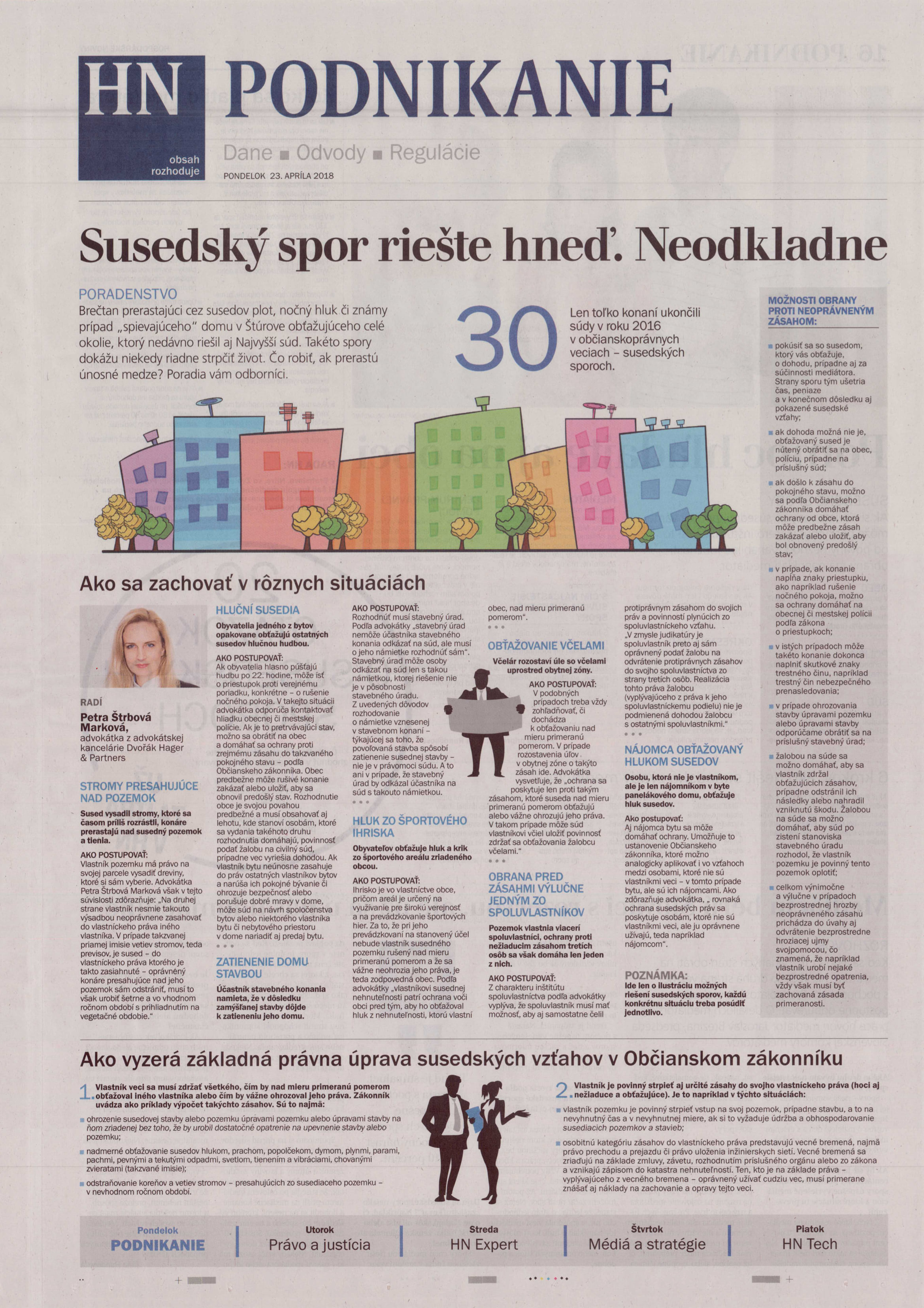 Susedské spory - odpovede advokáta